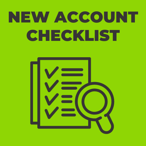 DSB New Account Checklist